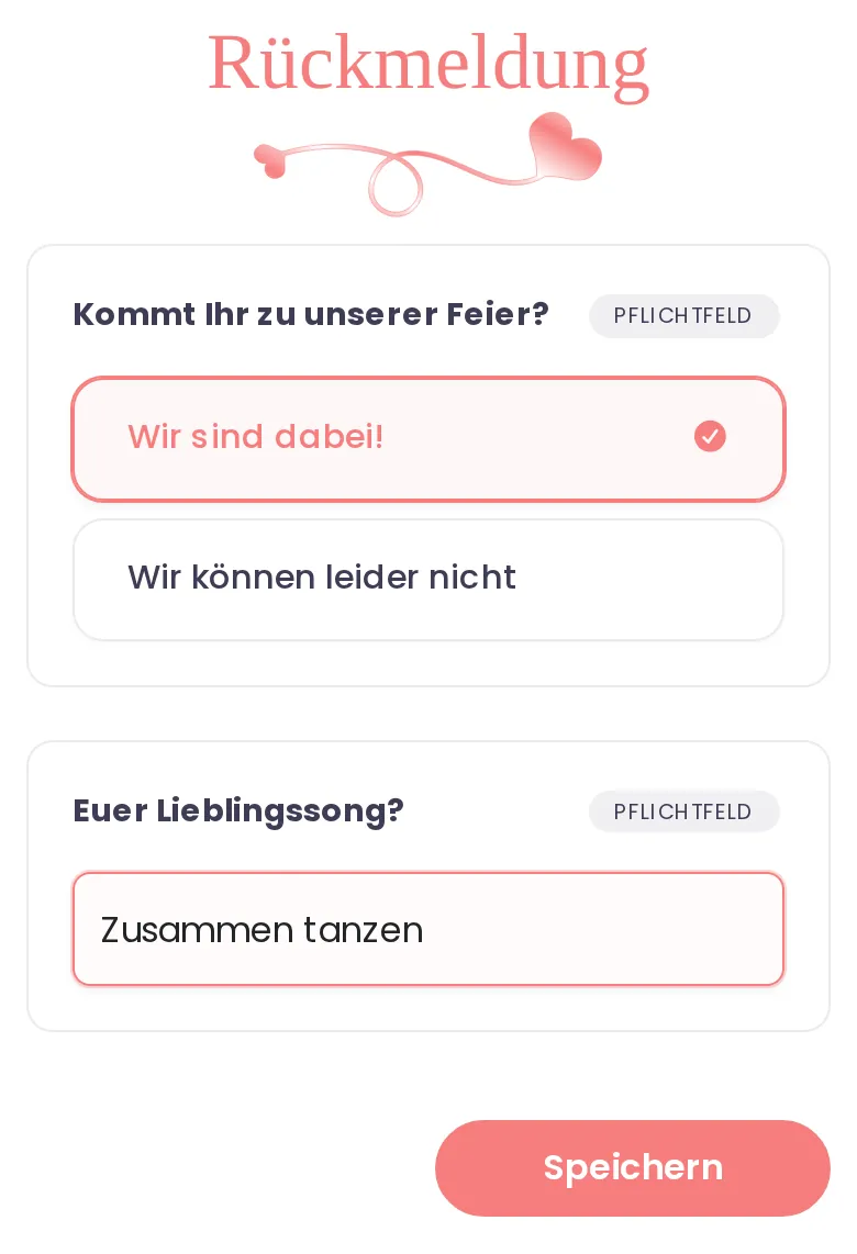 Mobil zu- oder absagen